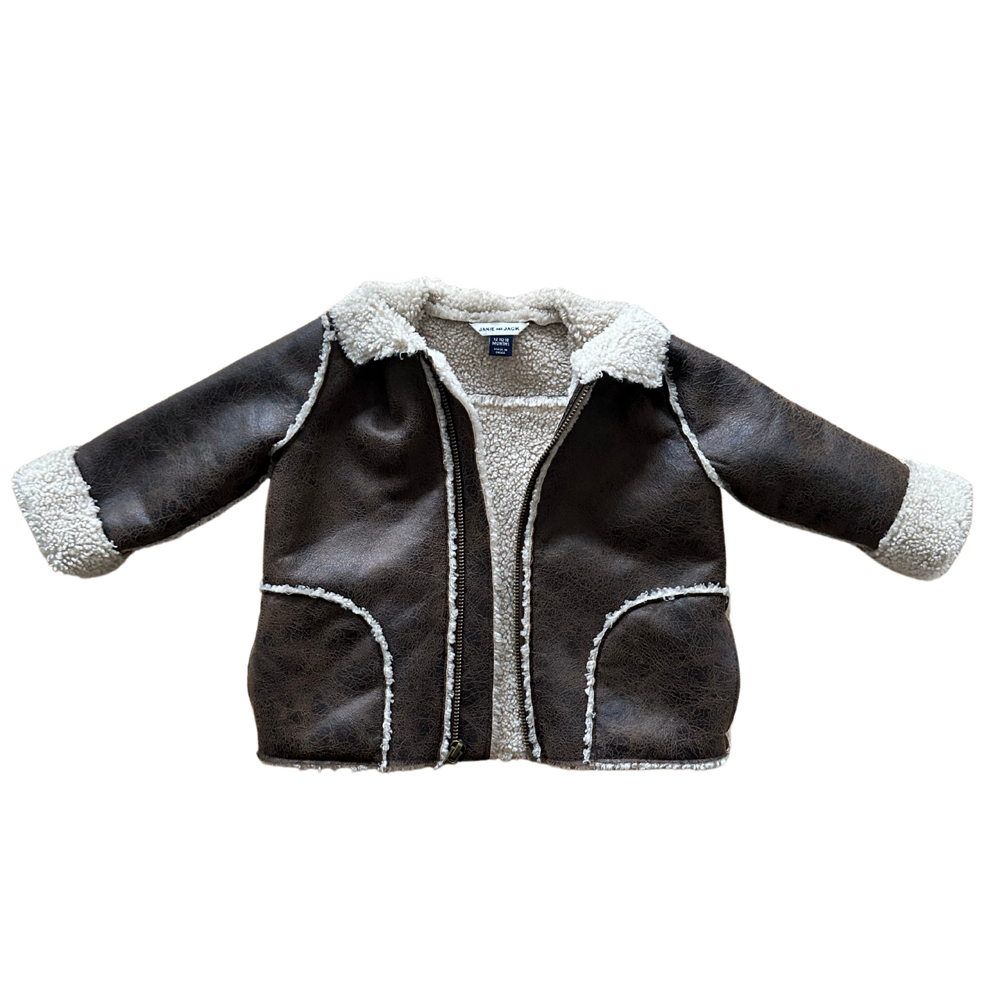 Janie and Jack Shearling Jacket