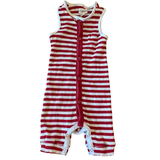 Me and Henry Striped Romper